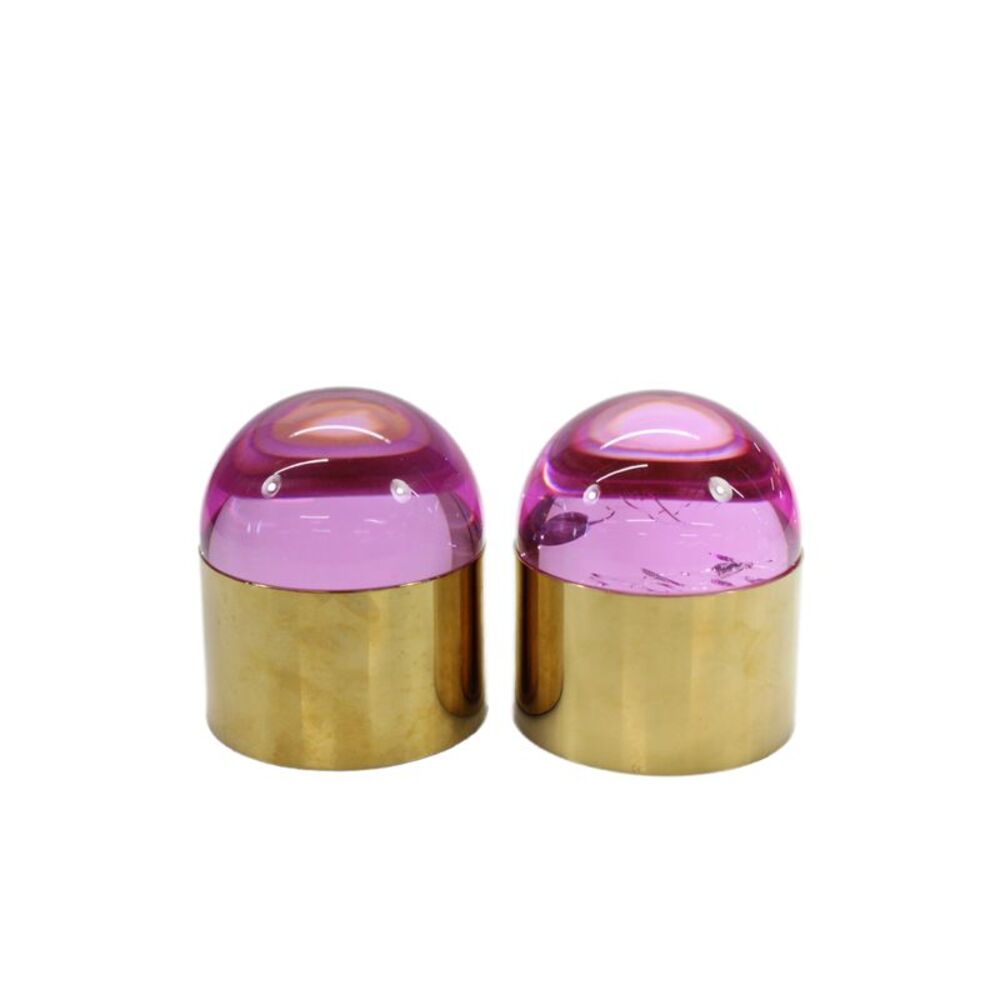 Jonathan Adler Unisex Adults Globo Box Decor Gold Set of 2